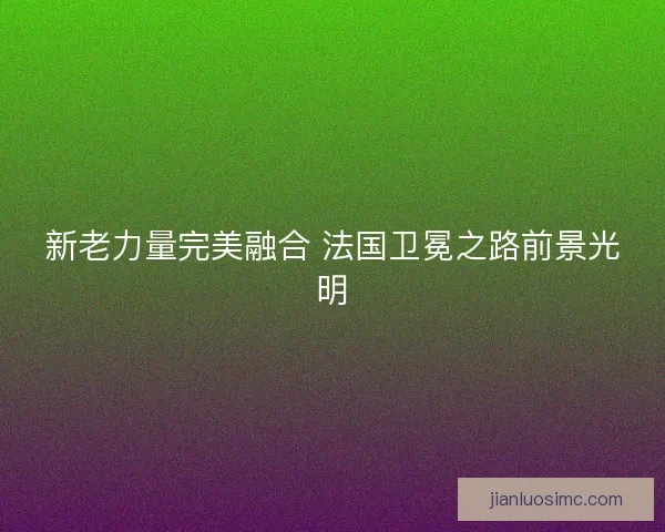 新老力量完美融合 法国卫冕之路前景光明 新老力量完美融合 法国卫冕之路前景光明